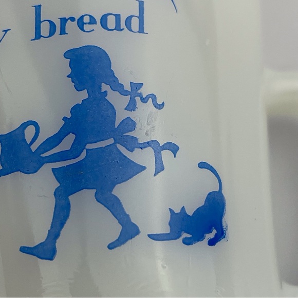 Fire King Anchor Hocking Milk Glass Prayer Mugs (2 cups) - Picture 14 of 14